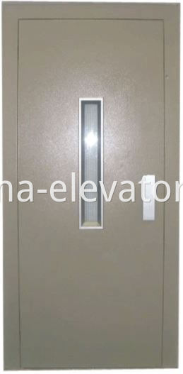 Custom Elevator Semiautomatic Door